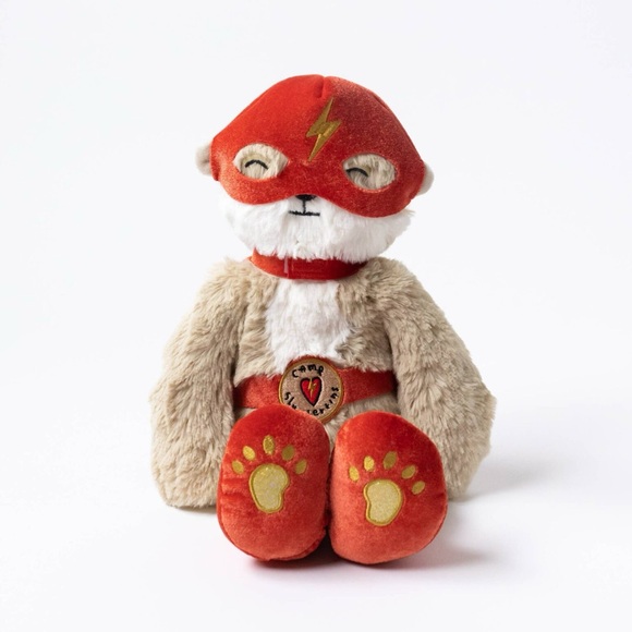 Brand New!Special Edition Slumberkins Otter Kin Hero Camp Superhero plush plushy - Picture 1 of 4